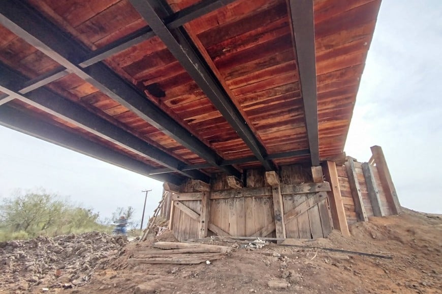 Elisa concretó una obra histórica con la reparación integral del puente sobre la Ruta 10