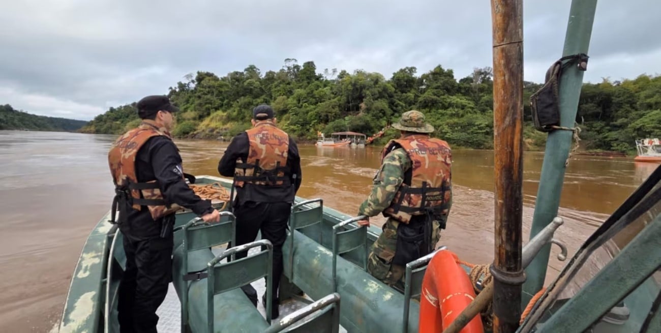 Intensa búsqueda de un turista desaparecido en las Cataratas del Iguazú
