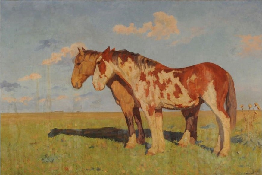 "Gato y Mancha". Foto: Museo Nacional de Bellas Artes