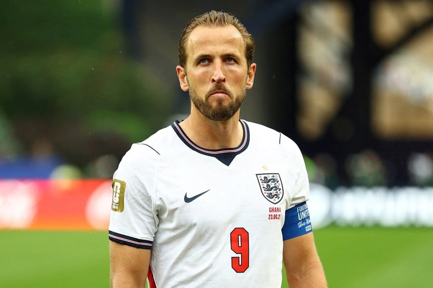Soccer Football - FIFA World Cup 2026 - Group L - England v Ghana - Boston Stadium, Foxborough, Massachusetts, U.S. - June 23, 2026
England's Harry Kane looks dejected after the match REUTERS/Peter Cziborra TPX IMAGES OF THE DAY