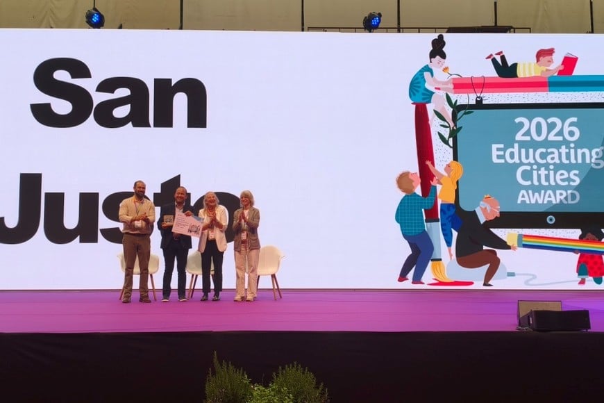 El programa “Acompañar” de San Justo fue distinguido en un congreso internacional en Granollers