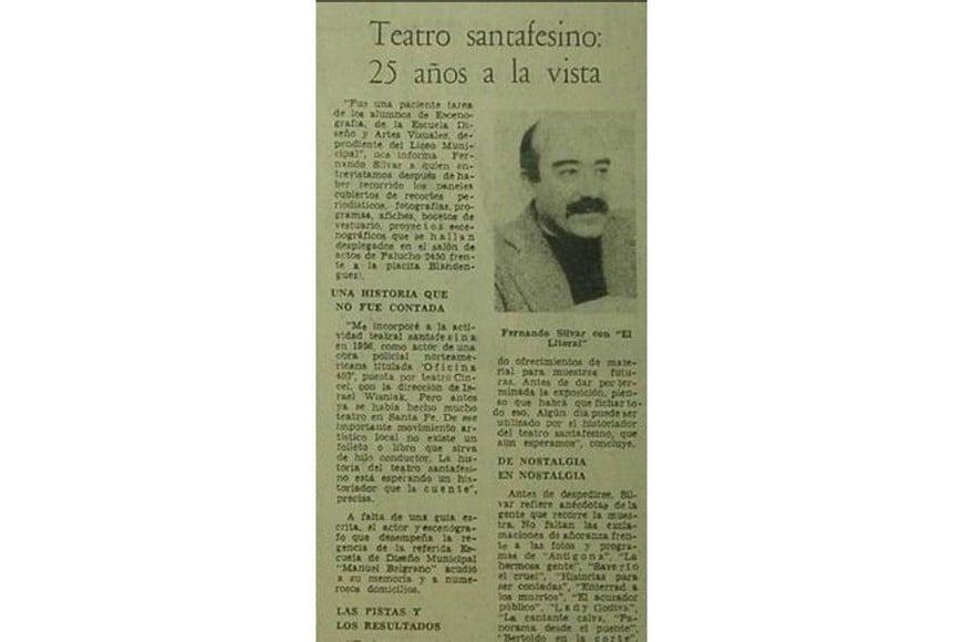 El recorte de El Litoral de julio de 1976. Foto: Archivo