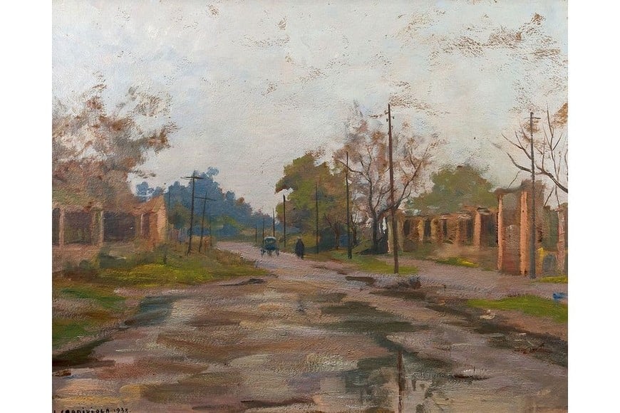 "Calle de pueblo". Foto: Archivo