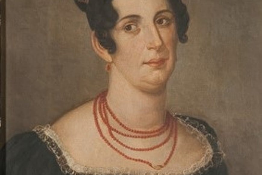 Juana del Pino (1786-1841). Hija de Rafaela de Vera Mujica y esposa de Bernardino Rivadavia.