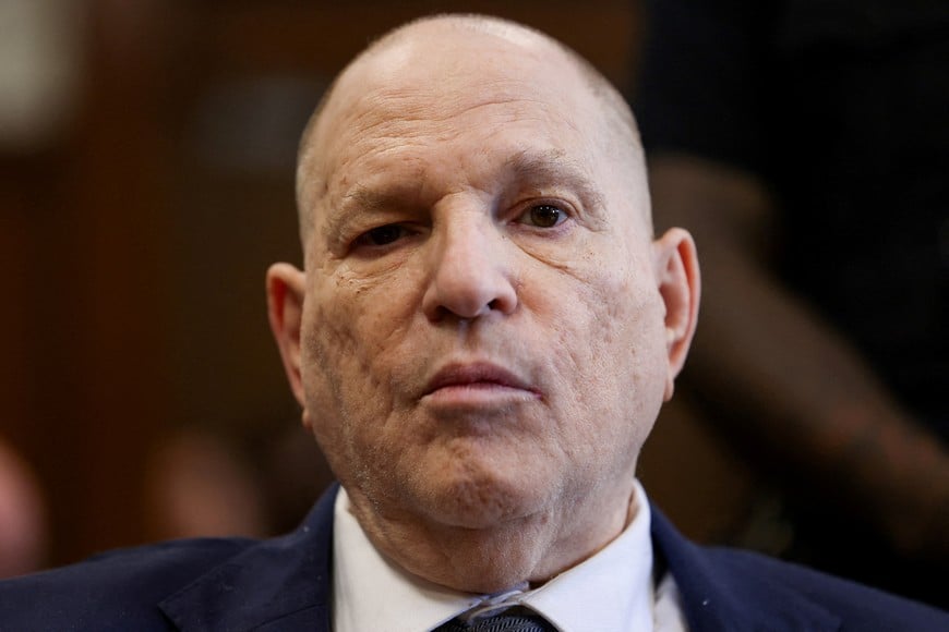 Former Hollywood film producer Harvey Weinstein appears at Manhattan Supreme Court for the start of Jury selection, in Manhattan, New York, U.S., April 14, 2026. ANGELA WEISS/Pool via REUTERS TPX IMAGES OF THE DAY