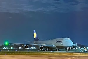 Entre las operaciones recibidas se encontró el vuelo Lufthansa LH510, procedente de Frankfurt (FRA), con la aeronave Boeing 747, que aterrizó a las 06:57 horas.