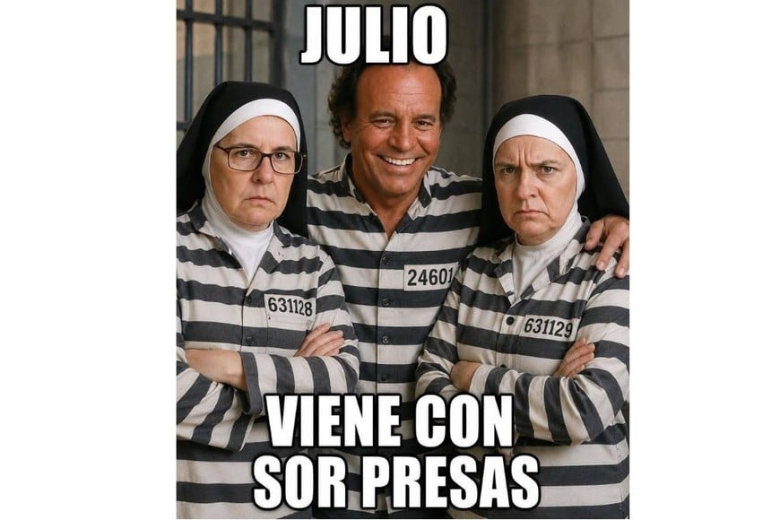 La imagen del cantante español se transformó en una tradición anual de las redes sociales.