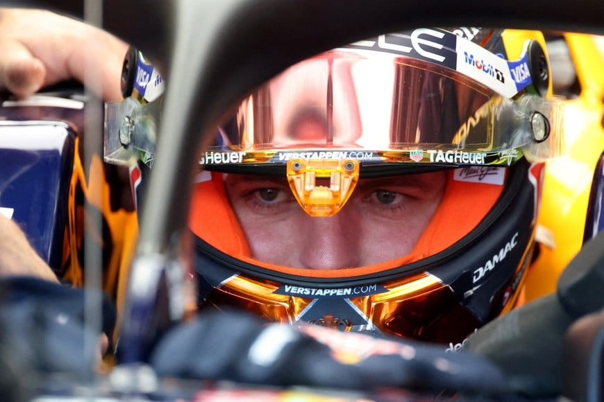 Formula One F1 - Austrian Grand Prix - Red Bull Ring, Spielberg, Austria - June 26, 2026
Red Bull's Max Verstappen during practice REUTERS/Leonhard Foeger