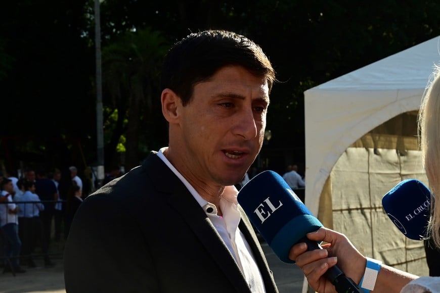 Declaraciones del senador Garibaldi y el intendente Poletti en la inauguración del nuevo edificio de Tribunales de Santa Fe