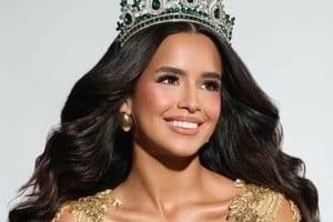 La modelo venezolana que fue hallada sin vida junto a su novio bajo los escombros tras el terremoto.