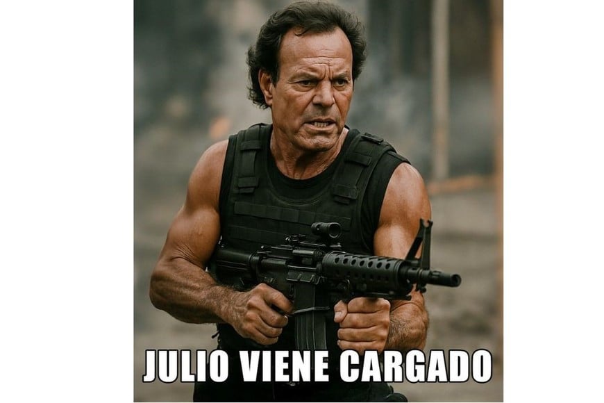 La imagen del cantante español se transformó en una tradición anual de las redes sociales.