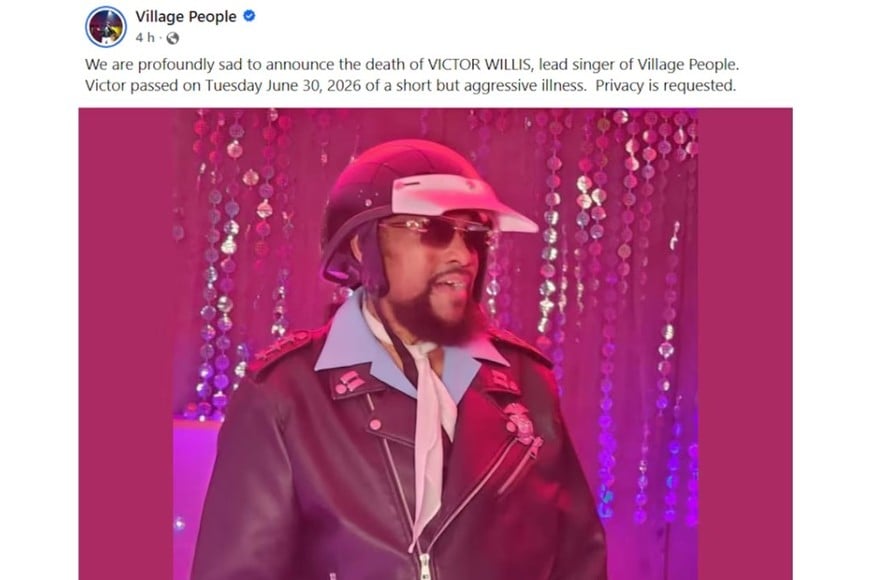 La esposa de Willis confirmó su fallecimiento.