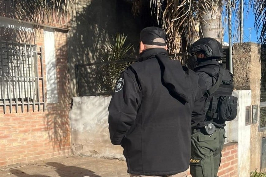 Cordobeses detenidos por robos en Santa Fe. Foto: Gentileza