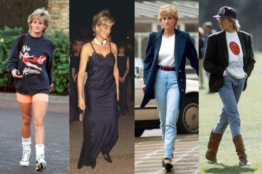 Sport, de gala, comfy; Diana inspiró estilos que hoy están más vigentes que nunca.
