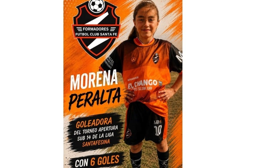 En Formadores FC. Morena y toda su ilusión.