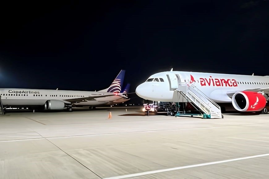 Entre las operaciones recibidas se encontró el vuelo Lufthansa LH510, procedente de Frankfurt (FRA), con la aeronave Boeing 747, que aterrizó a las 06:57 horas.