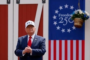 Barrett confirmó que la estrategia de Donald Trump sigue bajo el mismo rumbo. Foto: Reuters.