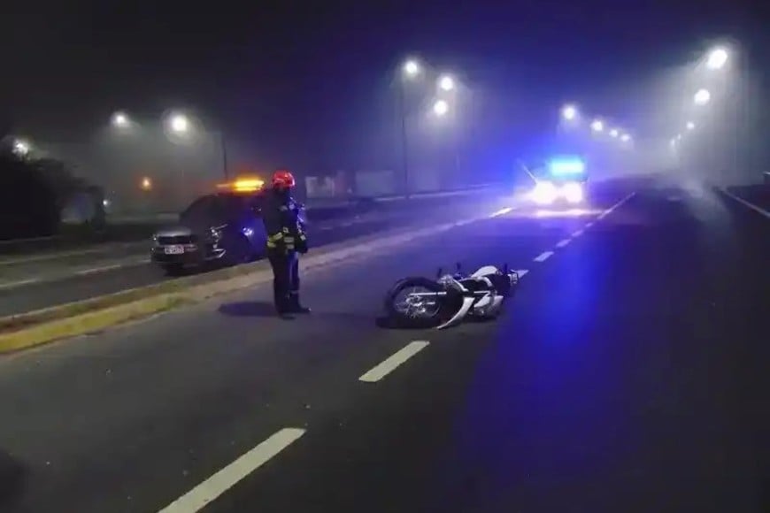 Casi un accidente por día en el tramo Pérez-General Villegas.