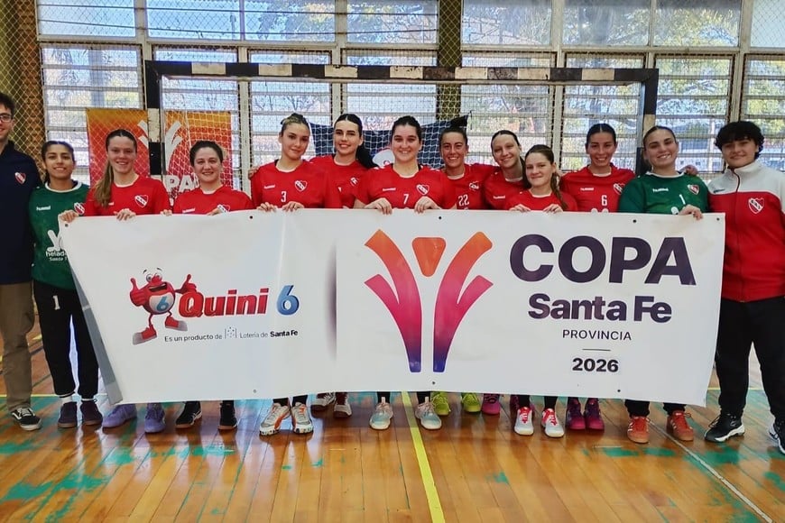 El equipo femenino de Independiente en Copa Santa Fe. Foto: Prensa Copa Santa Fe.