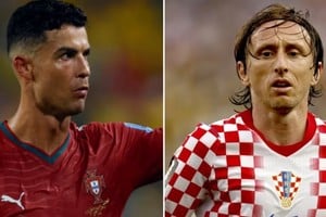 Cristiano vs. Modric, el duelo estelar en Toronto. Foto: Internet.