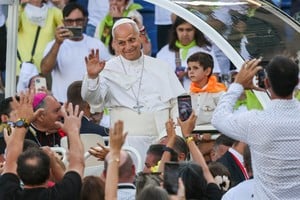  León XIV en su visita a Las Palmas de Gran Canaria. Reuters