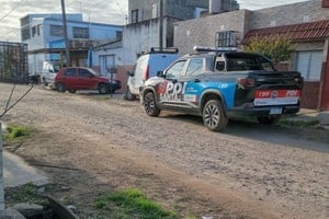 Allanamientos en Villa del Parque por el femicidio de Daiana Arber. Foto: Gentileza
