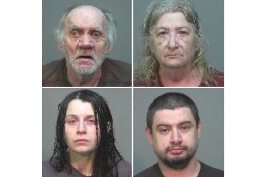 Los padres y abuelos de los niños fueron arrestados. ap