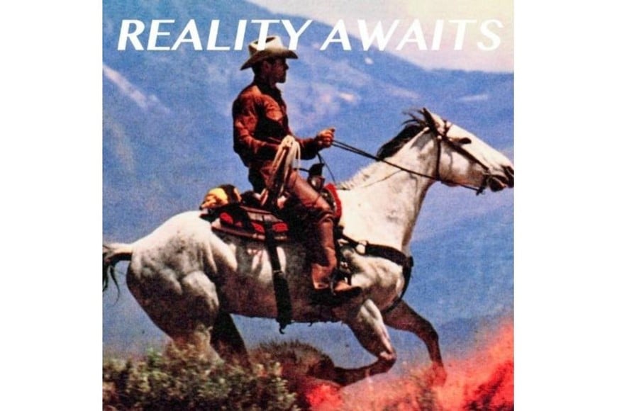 La portada de “Reality Awaits” the The Strokes, con la obra “Untitled (Cowboy) 1989” del artista Richard Prince.