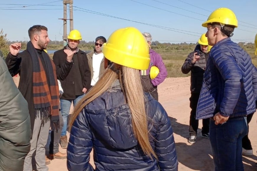 Los trabajos avanzan sin demoras y mantienen el cronograma previsto.