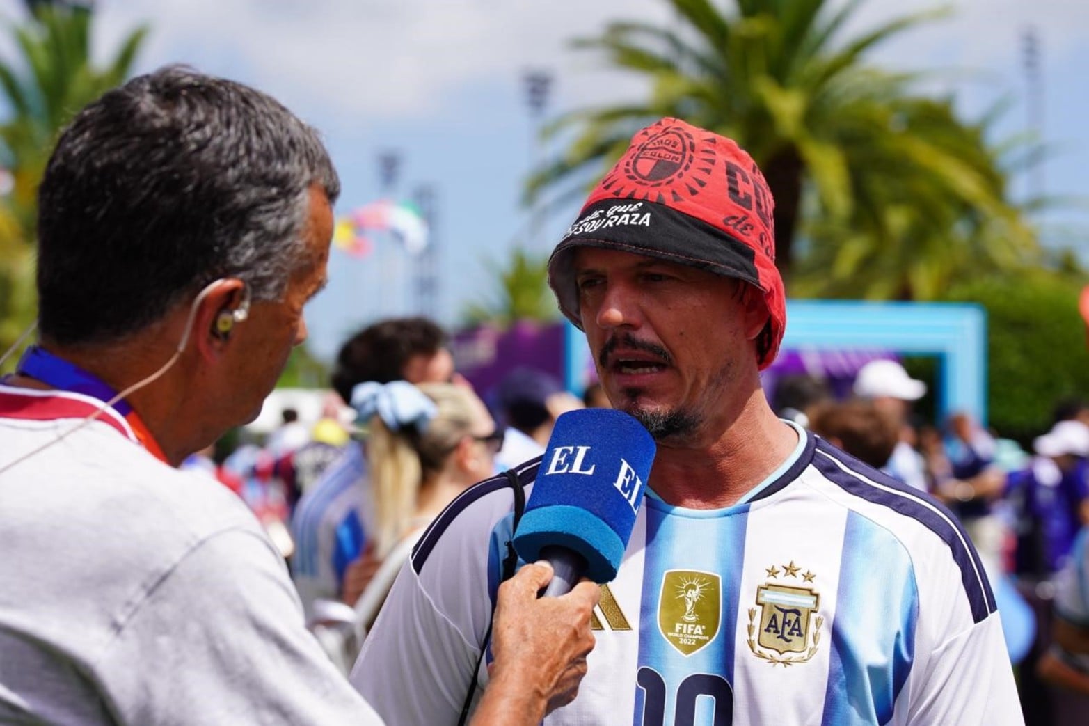 El Litoral en la previa de Argentina - Cabo Verde desde Miami. 