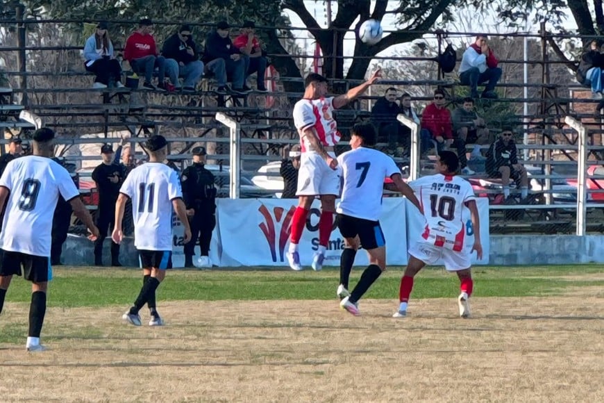 Ciclón dio el golpe en San Justo y va por la clasificación. Foto: Prensa Copa Santa Fe.