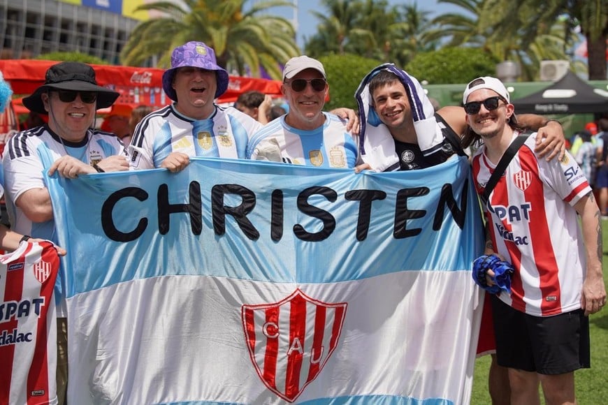 El Litoral en la previa de Argentina - Cabo Verde desde Miami. Foto: Fernando Nicola.