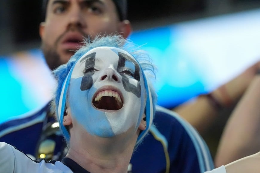 Las mejores postales del triunfo de Argentina para avanzar a octavos de final. Crédito: Fernando Nicola.