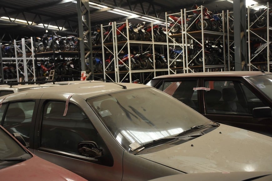 25 automóviles serán desguazados: la mitad estaban abandonados. Foto: Archivo Flavio Raina