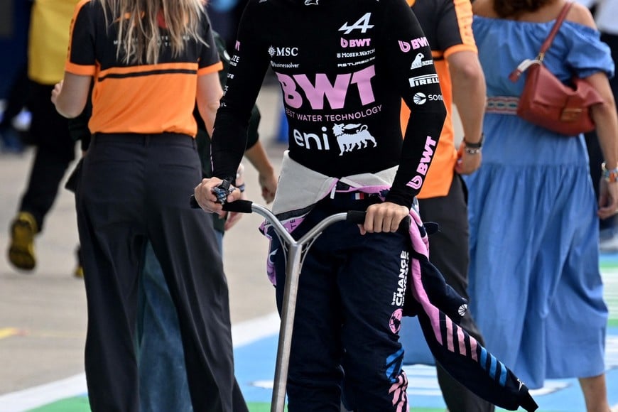 Formula One F1 - British Grand Prix - Silverstone Circuit, Silverstone, Britain - July 4, 2026
Alpine's Pierre Gasly ahead of the sprint race Pool via Reuters/Peter Powell