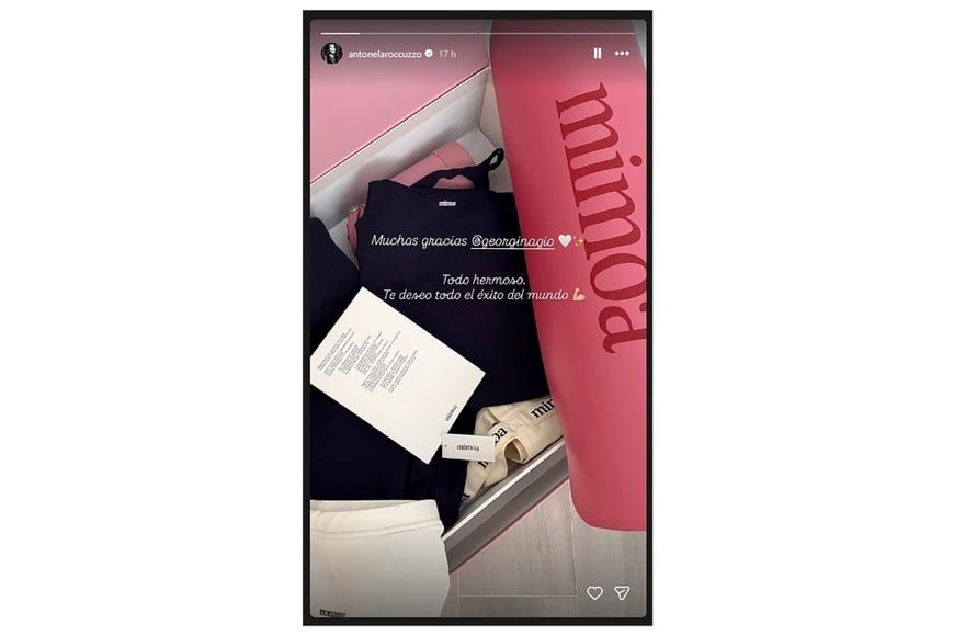El regalo de Georgina Rodríguez a Antonela Roccuzzo.