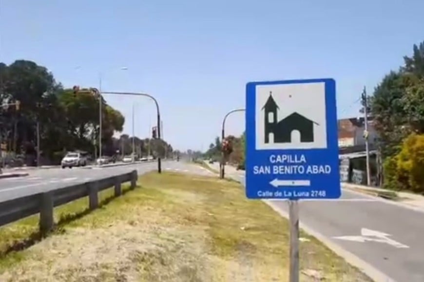 Robo y destrozos en la capilla San Benito Abad, en Villa California. Foto: Gentileza