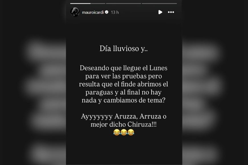 Mauro Icardi salió al cruce de los rumores de crisis con la China Suárez: “No hay nada”