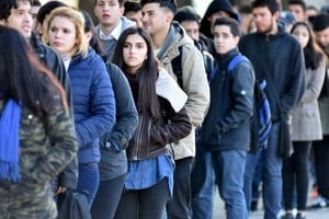 El desempleo juvenil, una de las realidades más crudas de este momento de la economía argentina. Foto: Archivo