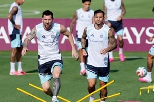 La Selección llegó a Atlanta y ya prepara el duelo ante Egipto por los octavos del Mundial. Foto: Reuters