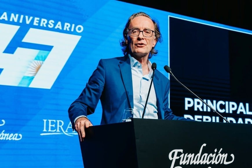 Crecimiento e impuestos distorsivos son incompatibles, según Giordano.