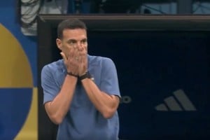 El momento del 3 a 2 de Argentina.
