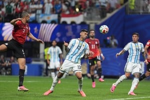 El esfuerzo dieron sus frutos y Argentina remontó el partido. Foto: Fernando Nicola