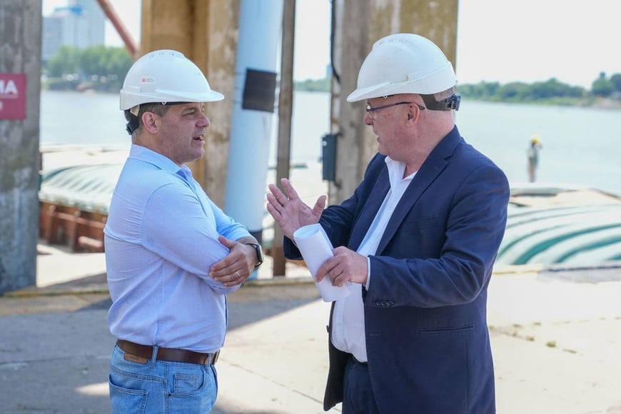 El Puerto Santa Fe avanza con obras por más de $1.100 millones.