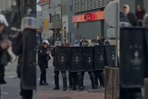 Festejos con incidentes en Rafaela.