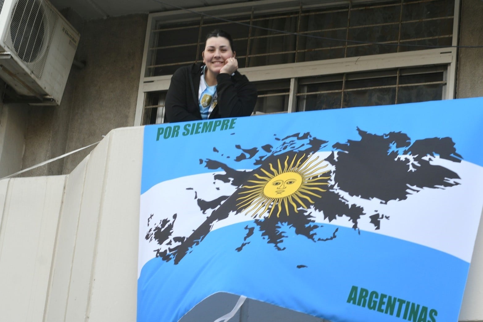 Los santafesinos festejaron el triunfo de la Selección.