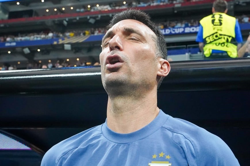 Lionel Scaloni | Argentina-Egipto | Mercedes Benz Stadium Atlanta | Mundial 2026 8vos. Foto: Fernando Nicola
