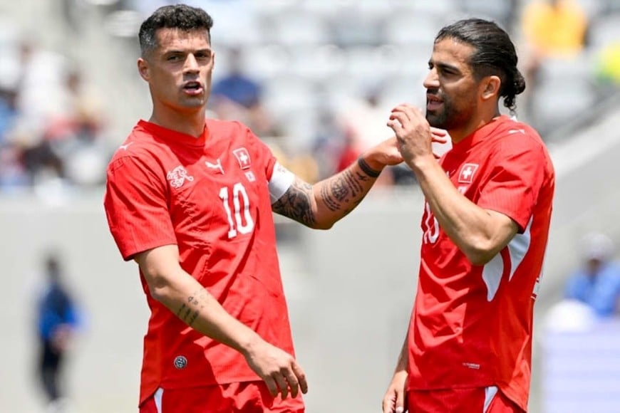 Xhaka y Rodríguez disputan su cuarto Mundial consecutivo con la selección suiza.