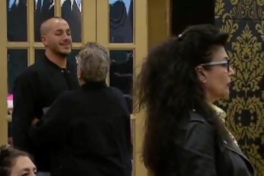 El participante logró cumplir con la consigna del juego, pero no pudo evitar quebrarse en llanto
