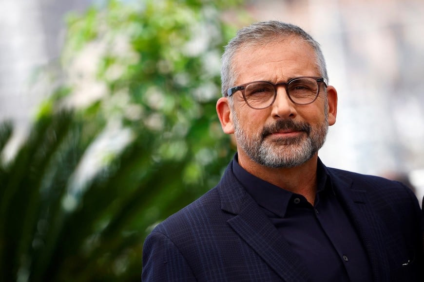 The 76th Cannes Film Festival - Photocall for the film "Asteroid City" in competition - Cannes, France, May 24, 2023. Cast member Steve Carell poses. REUTERS/Sarah Meyssonnier
